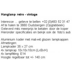 Hanglamp retro - vintage
