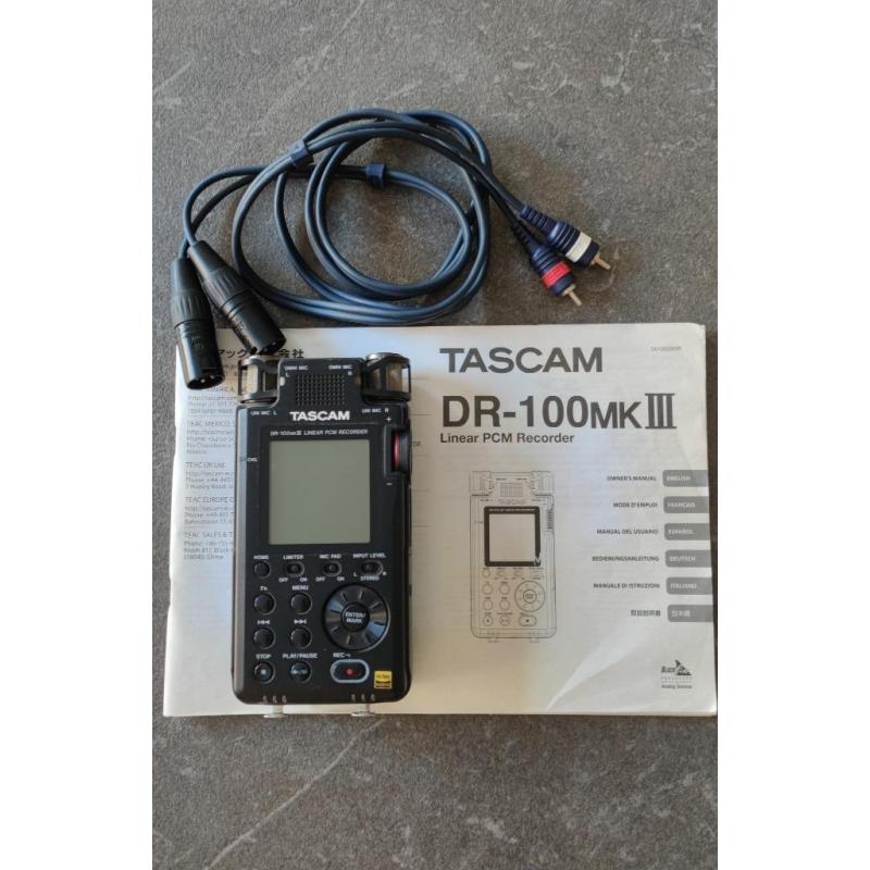 Tascam DR100 Mk3 - Micro Enregistrer Professionnel