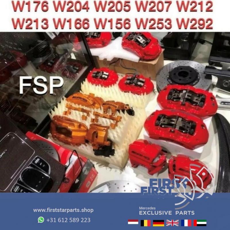 W205 C63 C63s AMG FUSEE WIELLAGER LINKS + RECHTS ACHTER SET