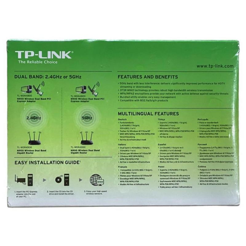 WiFi Dual PCI Adapter TP-Link TL-WDN4800