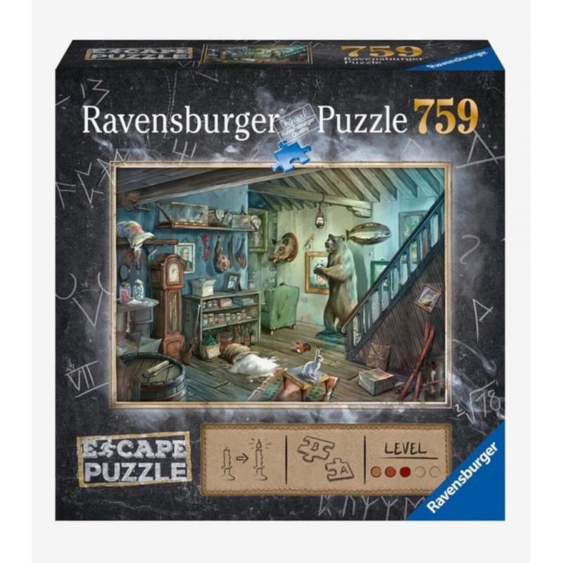 Ravensburger Escape Puzzel 759 - In de Griezelkelder