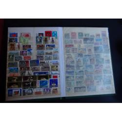 Postzegelalbum A4 (08) postzegels wereldwijd