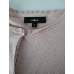 Nieuwe roze trui merk JBC te koop.Maat L